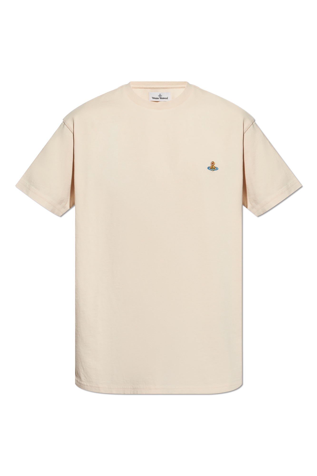 【海外配送可】【送料無料】 with T-shirt Beige logo AS Vitkac - Westwood Vivienne トップス